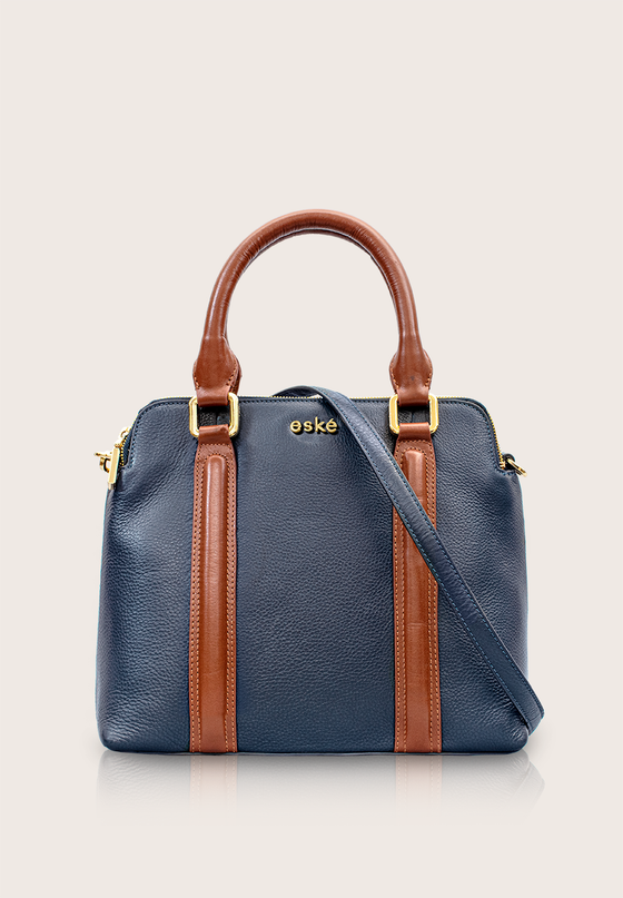 Sienna, the double zip satchel