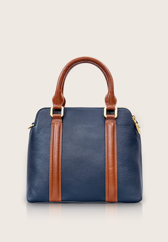 Sienna, the double zip satchel