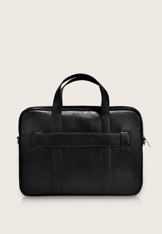 Halle, the briefcase
